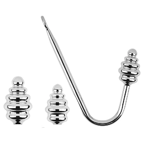 Ribbed Anal GreatBenefit 8826 Set Hook Screw-in 0129